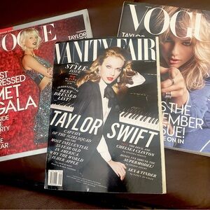 Taylor Swift Vogue & Vanity fair magazine